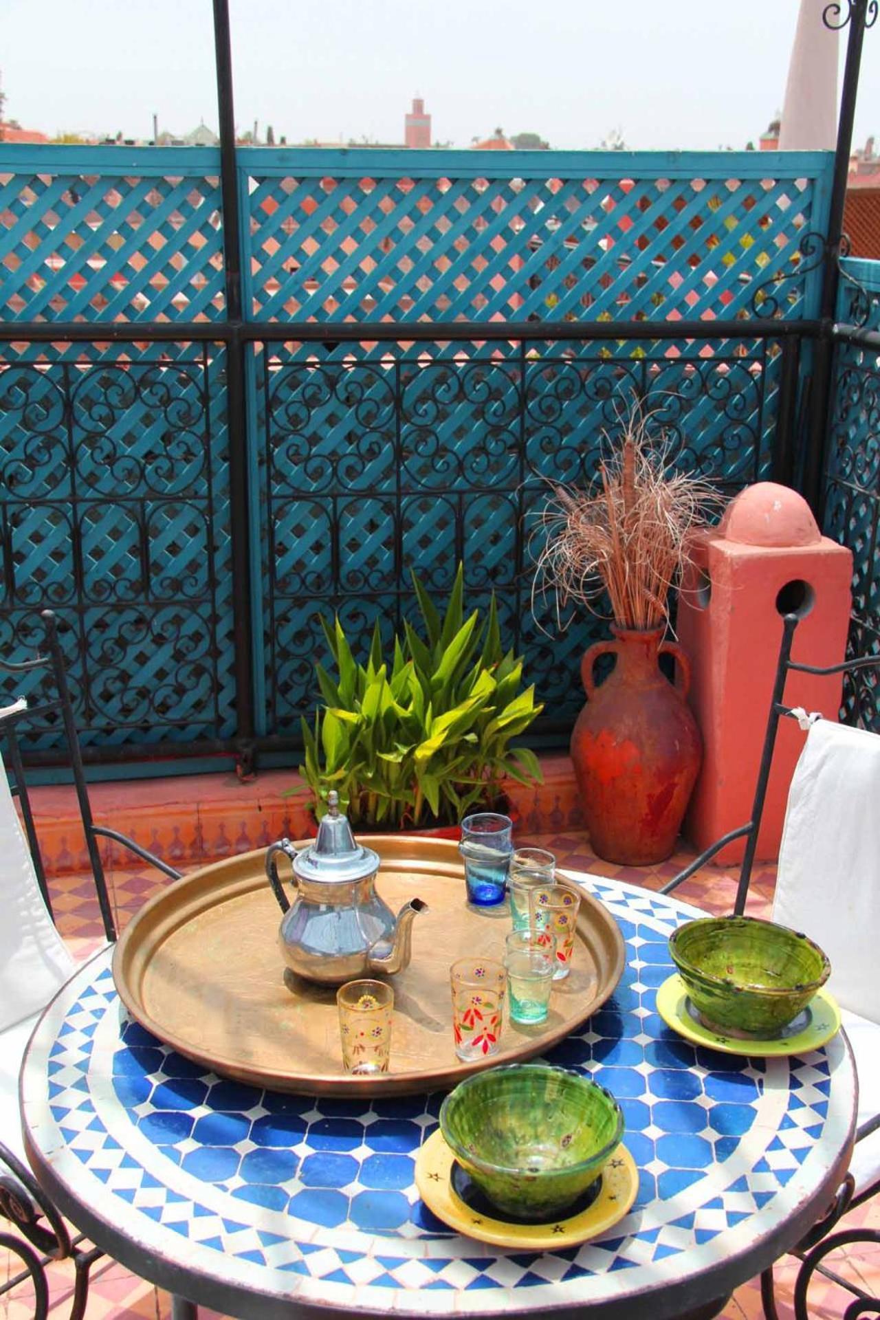 Riad Lwalidin Marrakesh Buitenkant foto